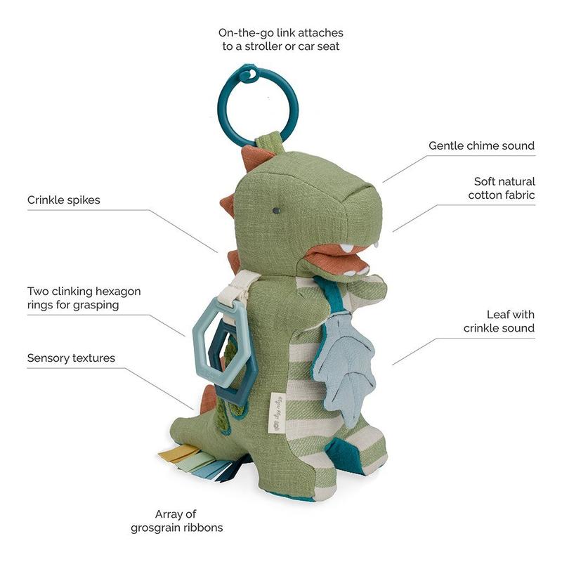 Itzy Ritzy Itzy Friends Link & Love Activity Plush
