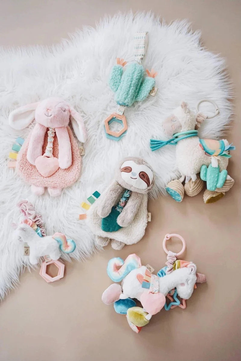 ITZY RITZY ITZY LOVEY PLUSH AND TEETHER TOY
