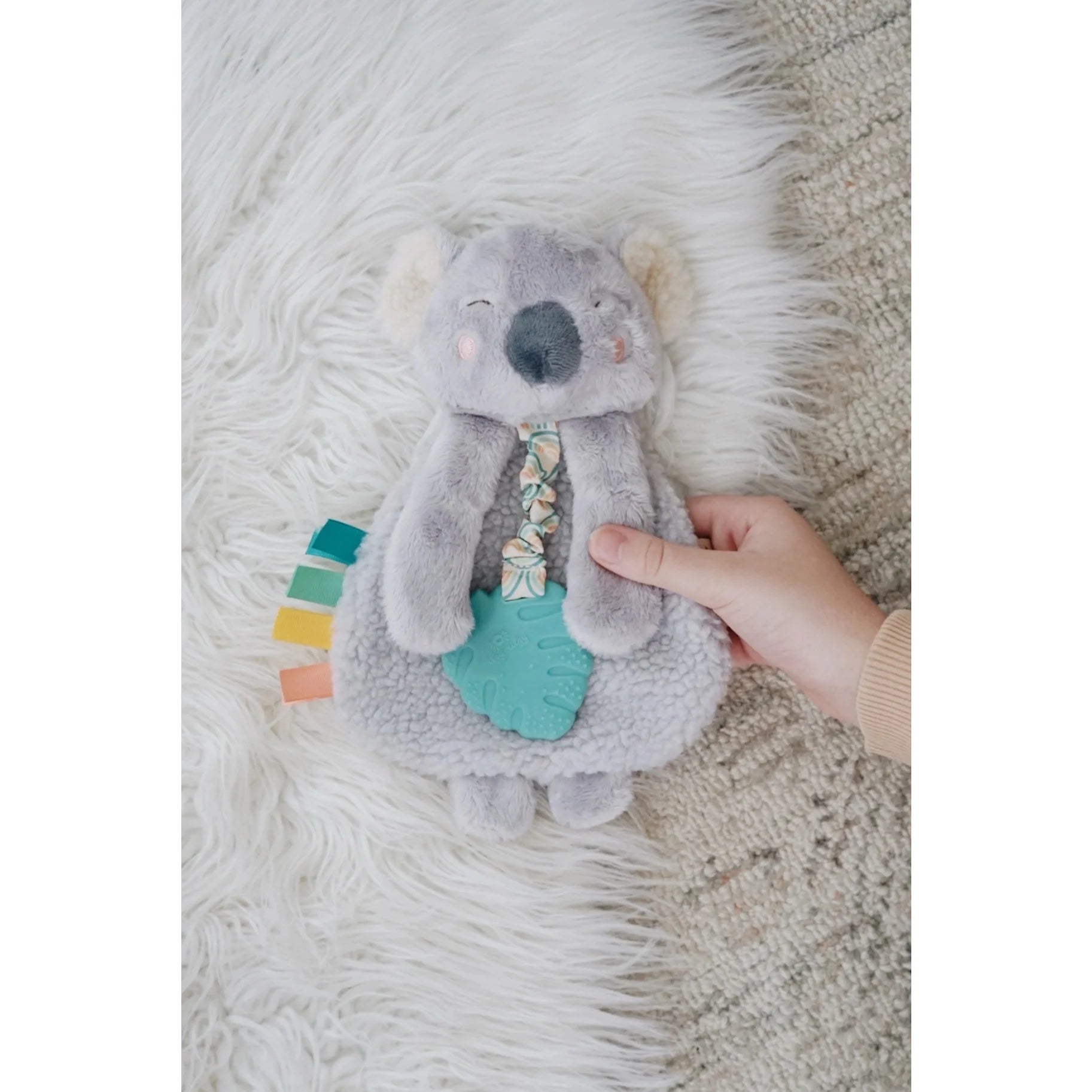 ITZY RITZY ITZY LOVEY PLUSH AND TEETHER TOY