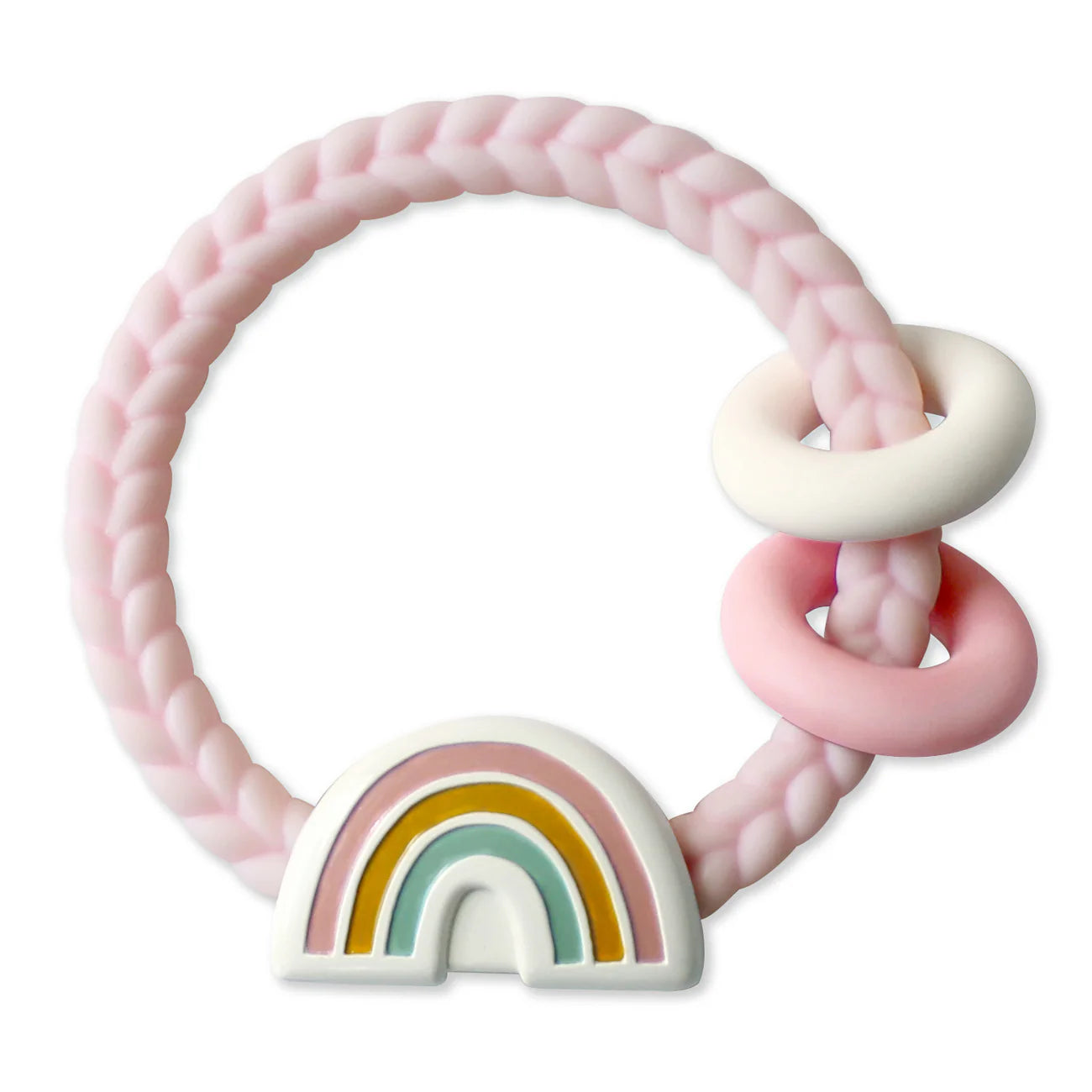 ITZY RITZY RATTLE SILICONE TEETHER - baby enRoute