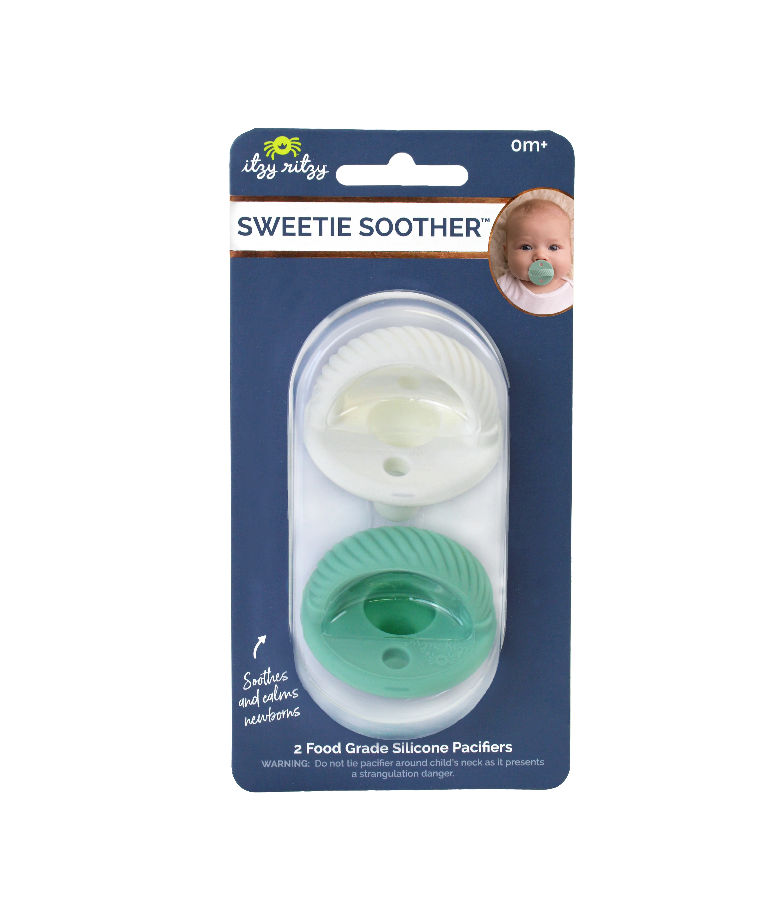 ITZY RITZY SWEETIE SOOTHER PACIFIER SETS 2 PACK 0M+ - baby enRoute