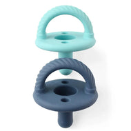 ITZY RITZY ITZY SOOTHER NATURAL RUBBER PACIFIER SETS (0-6M)