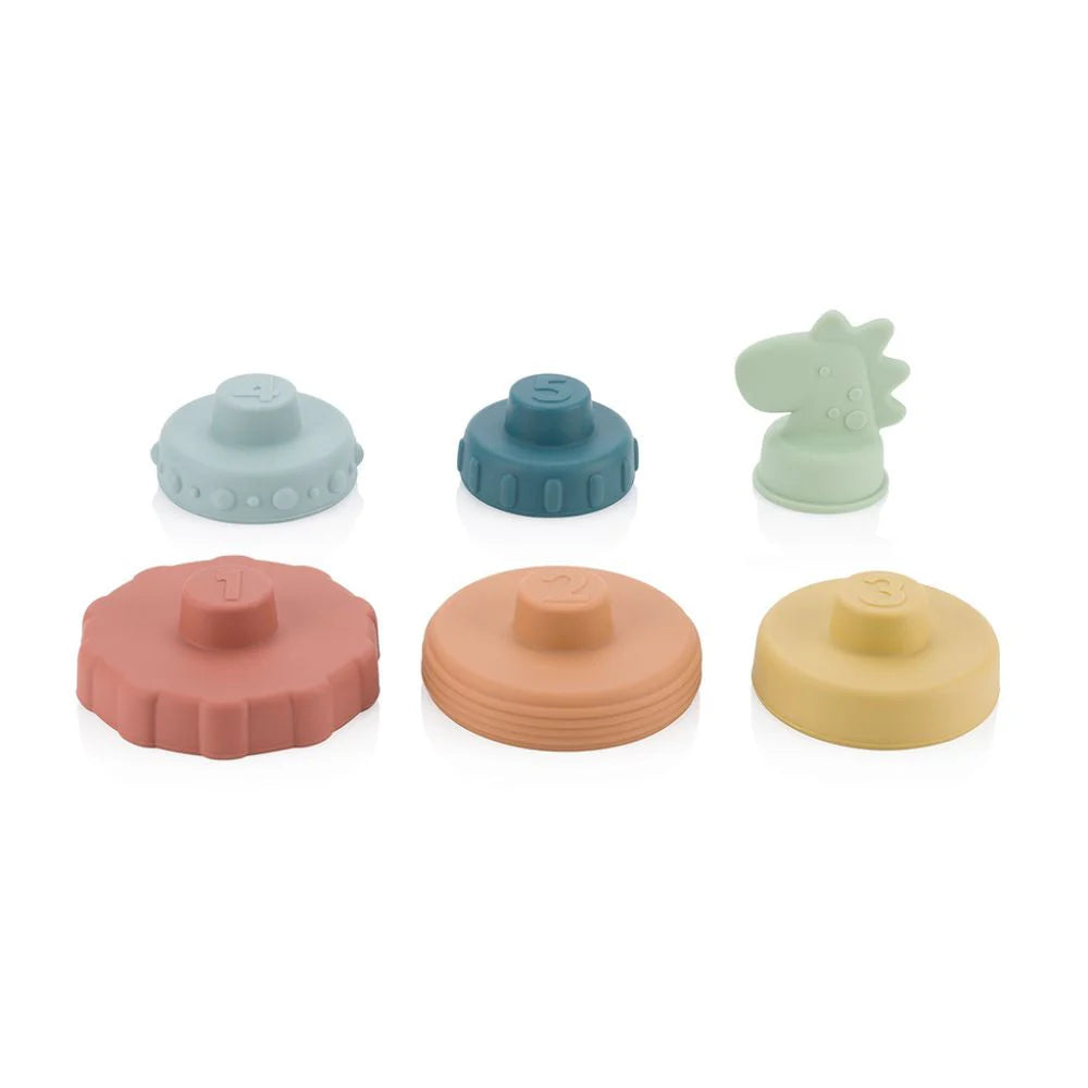 Itzy Ritzy Stacker Silicone Stacking Toy