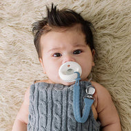 Itzy Ritzy Sweetie Strap Braided Pacifier Clip