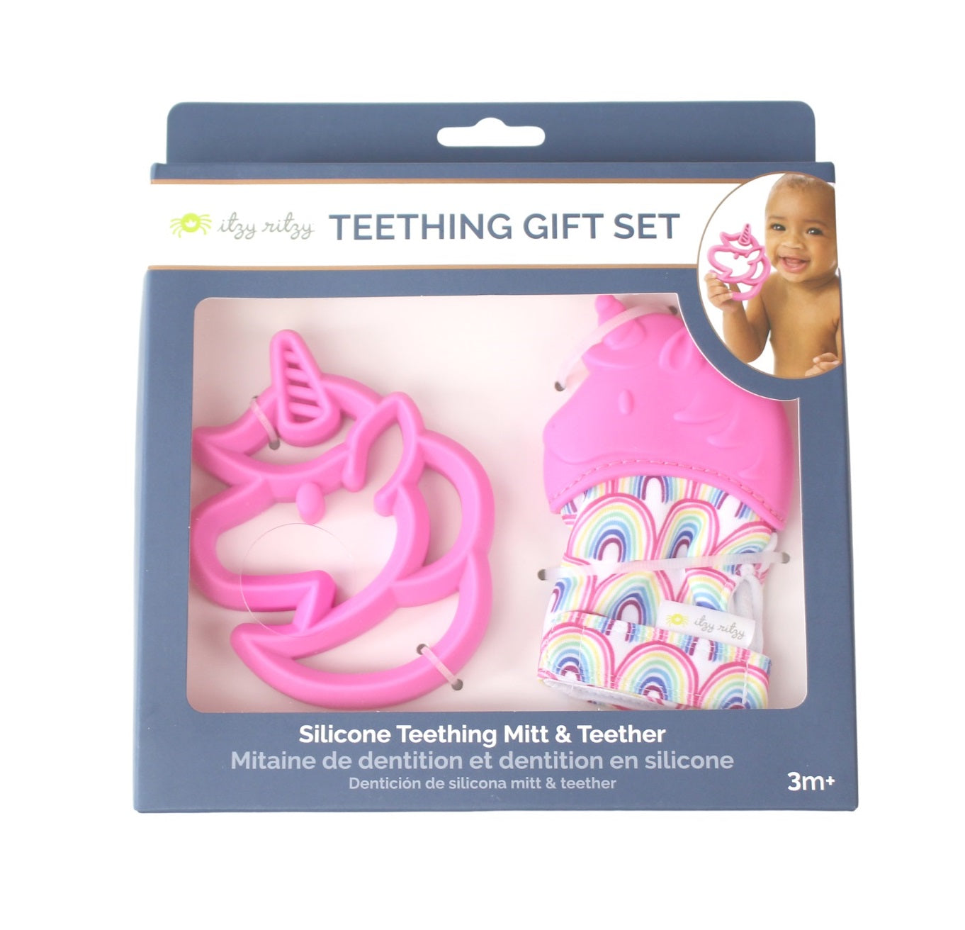 Itzy Ritzy Teething Mitt & Teether Gift Set