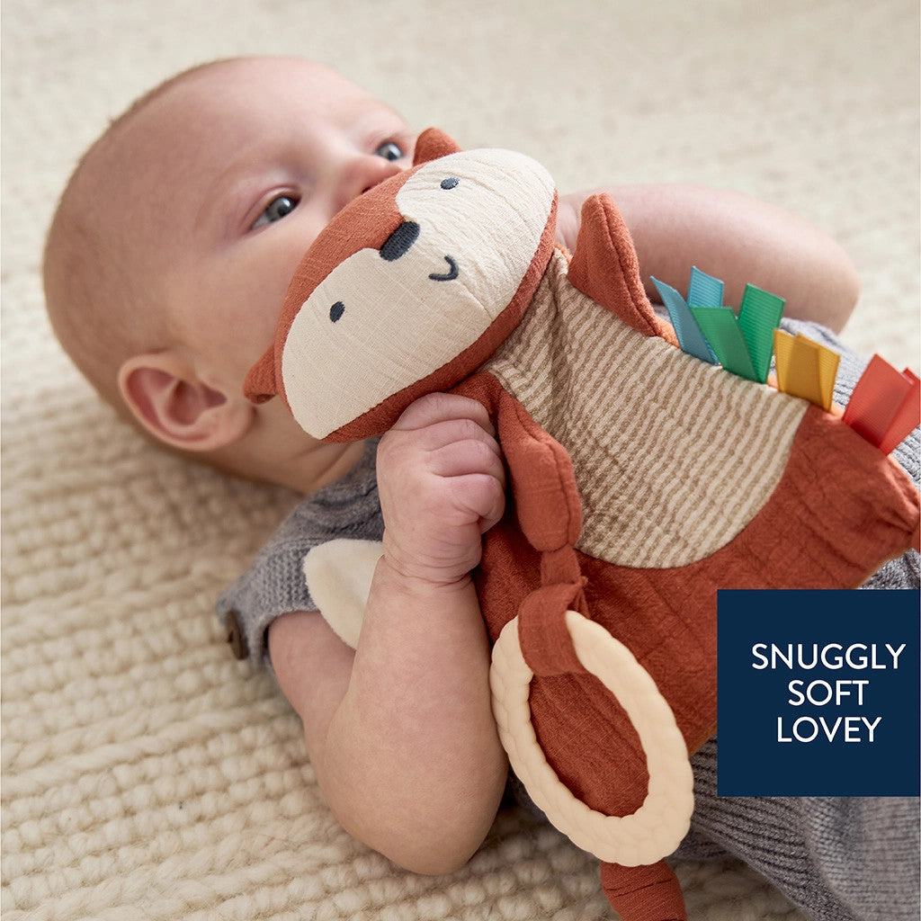 Itzy Ritzy Bitzy Crinkle Sensory Toy With Teether