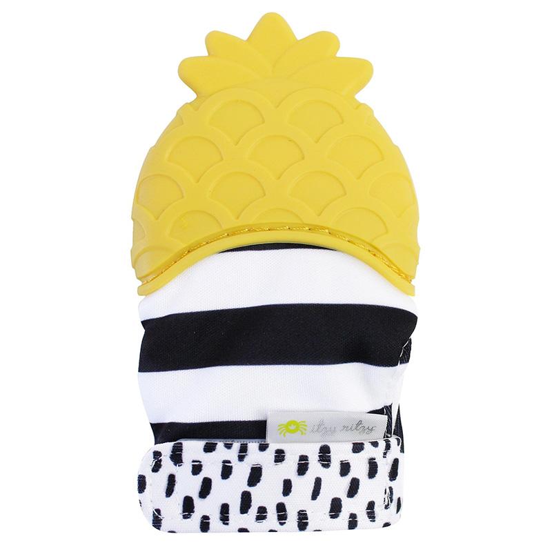ITZY RITZY ITZY SILICONE TEETHING MITTS