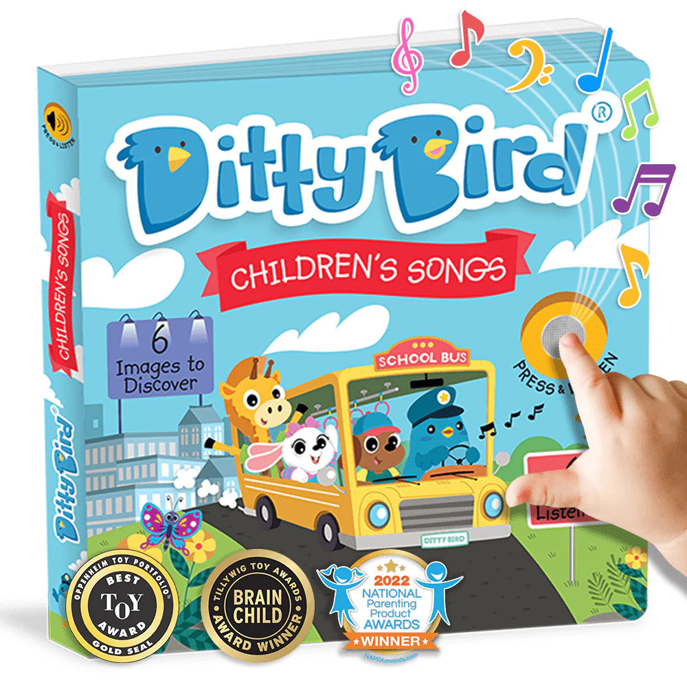 DITTY BIRD SOUND BOOK - CHILDREN'S SONGS