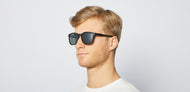 IZIPIZI NAUTIC SUNGLASSES ADULT KING BLUE GREEN POLARIZED LENSES