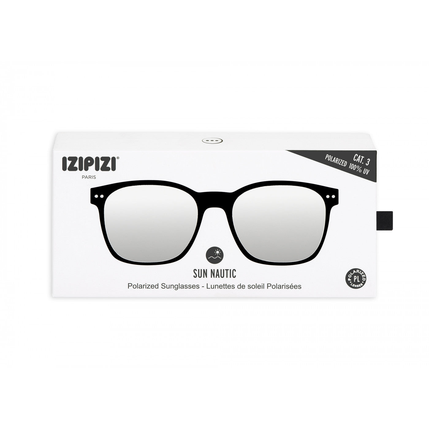 IZIPIZI NAUTIC SUNGLASSES ADULT KING BLUE GREEN POLARIZED LENSES