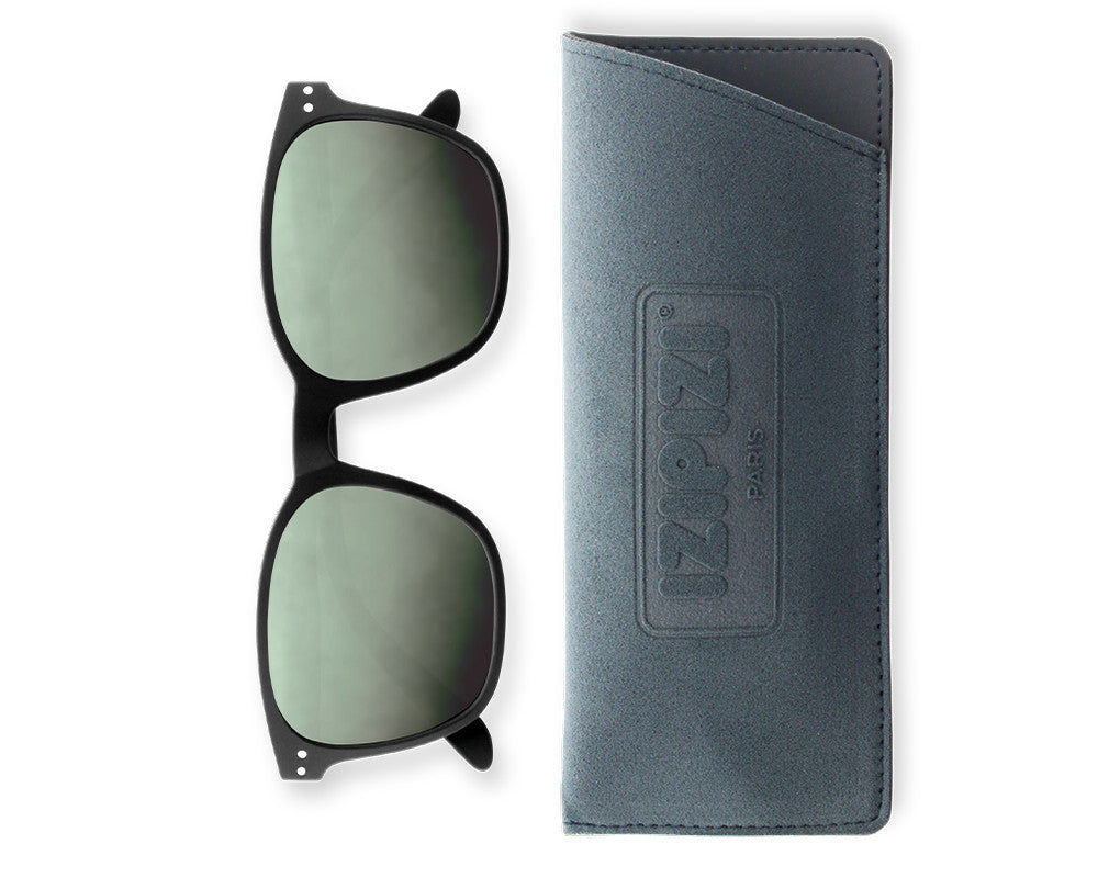 IZIPIZI NAUTIC SUNGLASSES ADULT KING BLUE GREEN POLARIZED LENSES