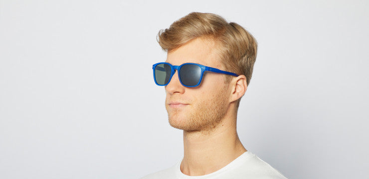 IZIPIZI NAUTIC SUNGLASSES ADULT KING BLUE GREEN POLARIZED LENSES