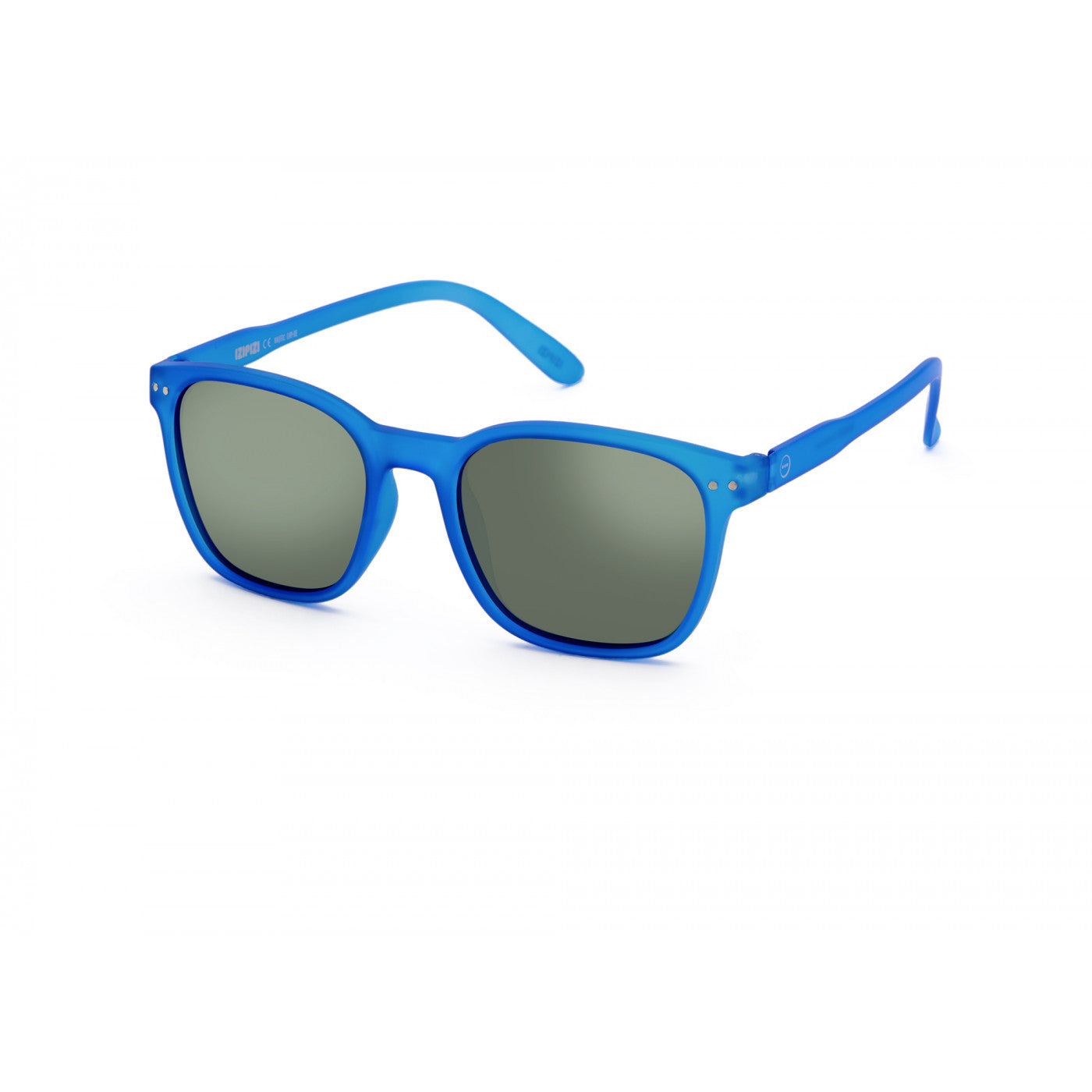 IZIPIZI NAUTIC SUNGLASSES ADULT KING BLUE GREEN POLARIZED LENSES