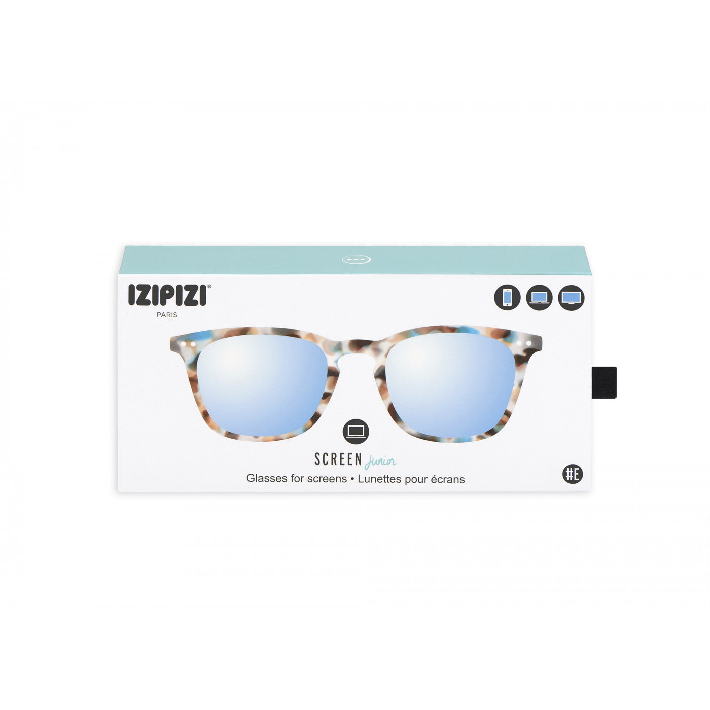 IZIPIZI SCREEN JUNIOR #E BLUE TORTOISE SOFT