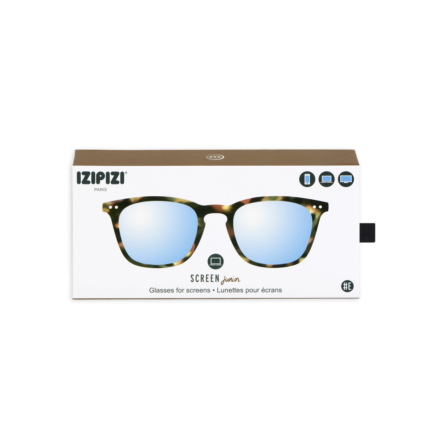 IZIPIZI SCREEN JUNIOR #E TORTOISE SOFT