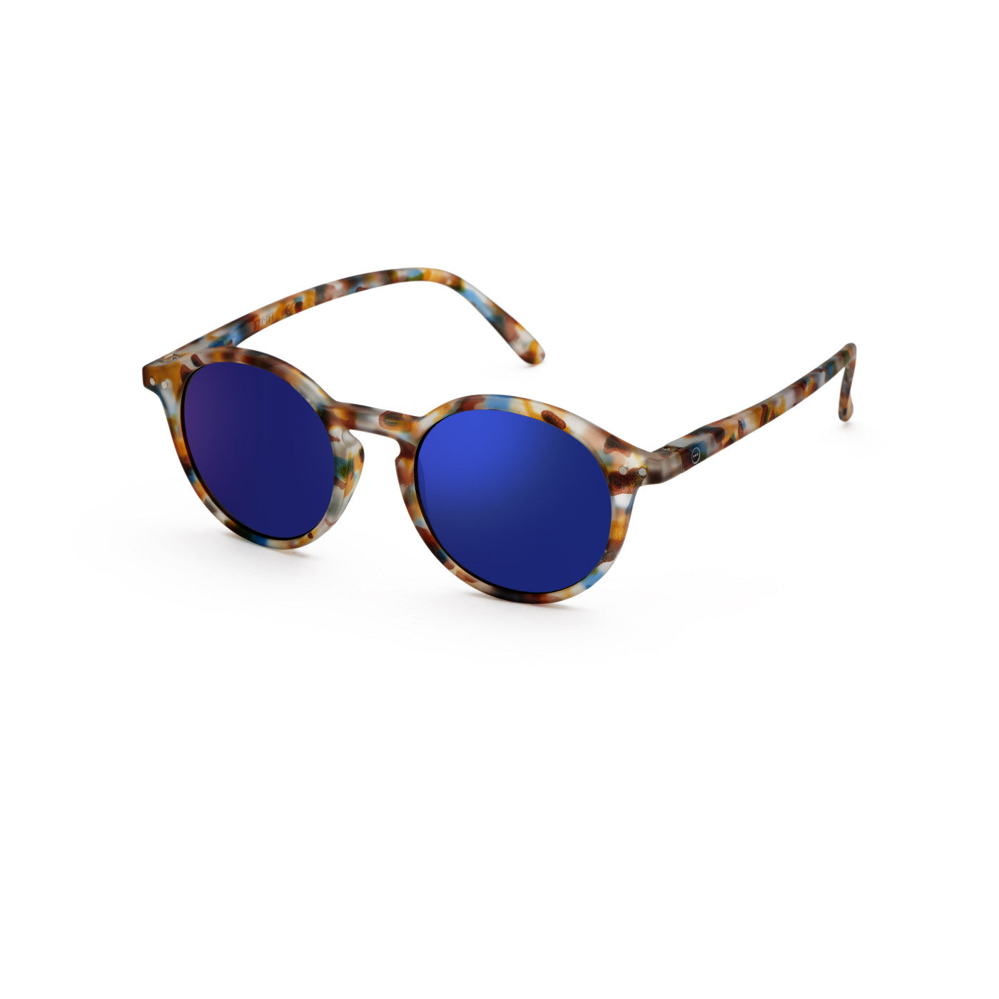 IZIPIZI SUNGLASSES ADULT #D BLUE TORTOISE BLUE MIRROR