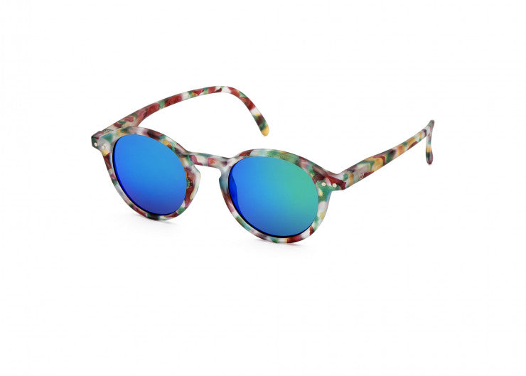 IZIPIZI SUNGLASSES JUNIOR #D GREEN TORTOISE MIRROR