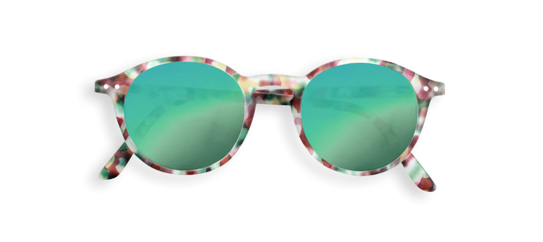 IZIPIZI SUNGLASSES JUNIOR #D GREEN TORTOISE MIRROR