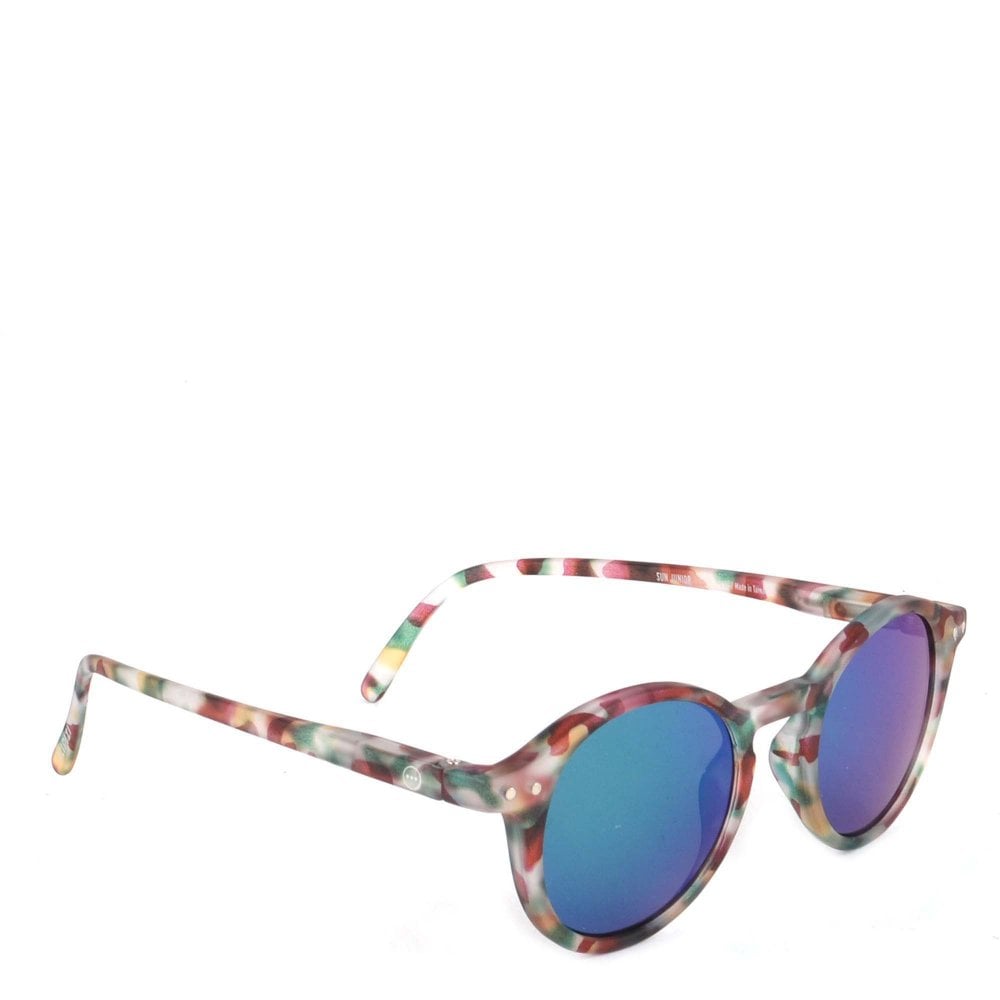 IZIPIZI SUNGLASSES JUNIOR #D GREEN TORTOISE MIRROR - baby enRoute