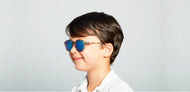 IZIPIZI SUNGLASSES JUNIOR #D GREEN TORTOISE MIRROR