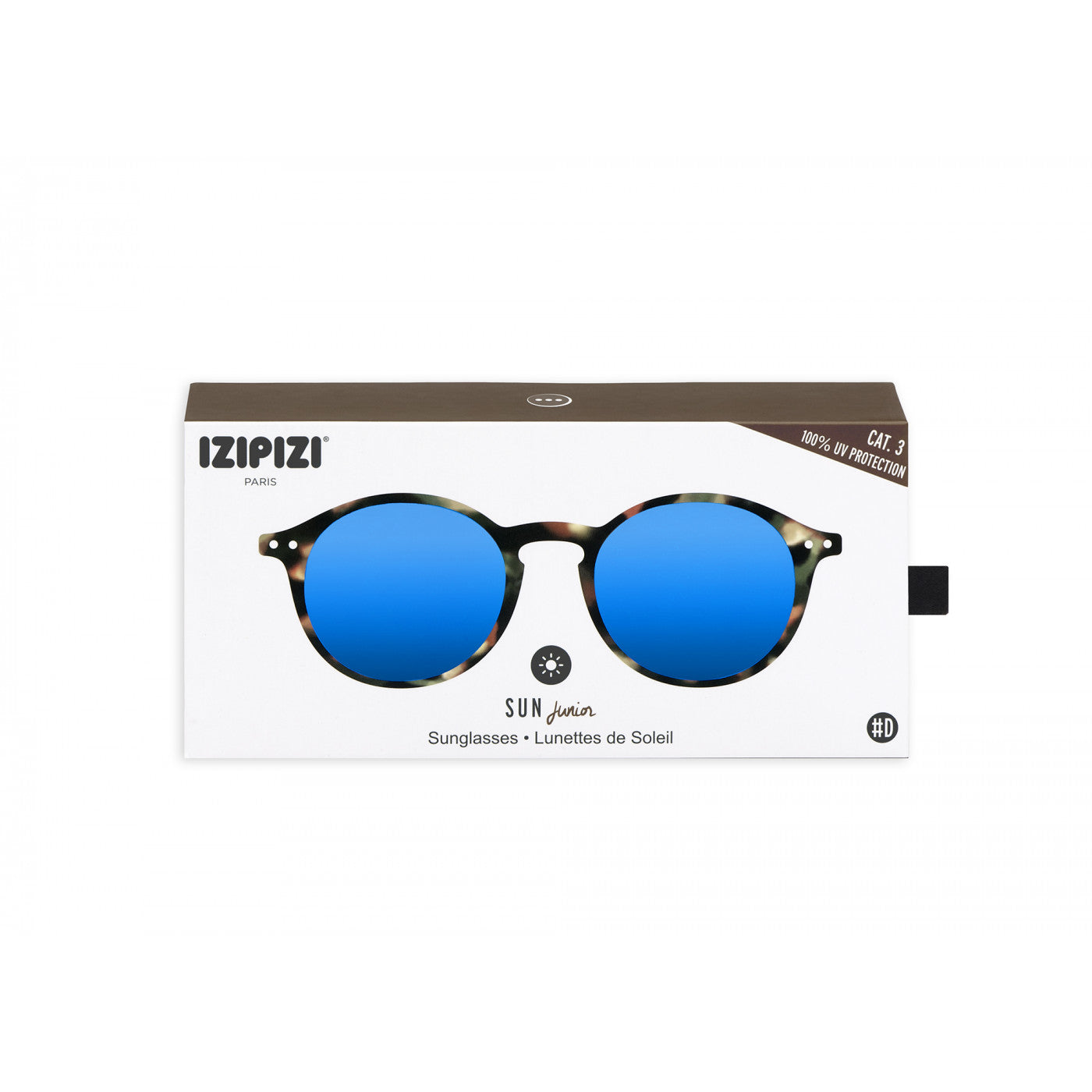 IZIPIZI SUNGLASSES JUNIOR #D TORTOISE MIRROR
