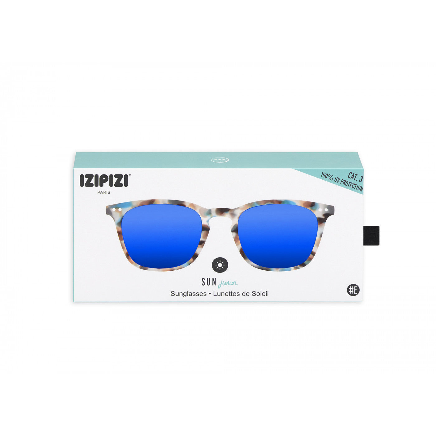 IZIPIZI SUNGLASSES JUNIOR  #E BLUE TORTOISE MIRROR