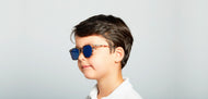 IZIPIZI SUNGLASSES JUNIOR  #E BLUE TORTOISE MIRROR