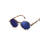 IZIPIZI SUNGLASSES JUNIOR #G BLUE TORTOISE BLUE MIRROR LENSES