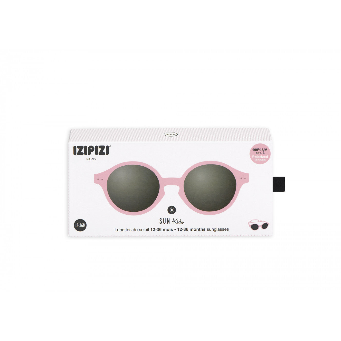 IZIPIZI SUNGLASSES KIDS PASTEL PINK