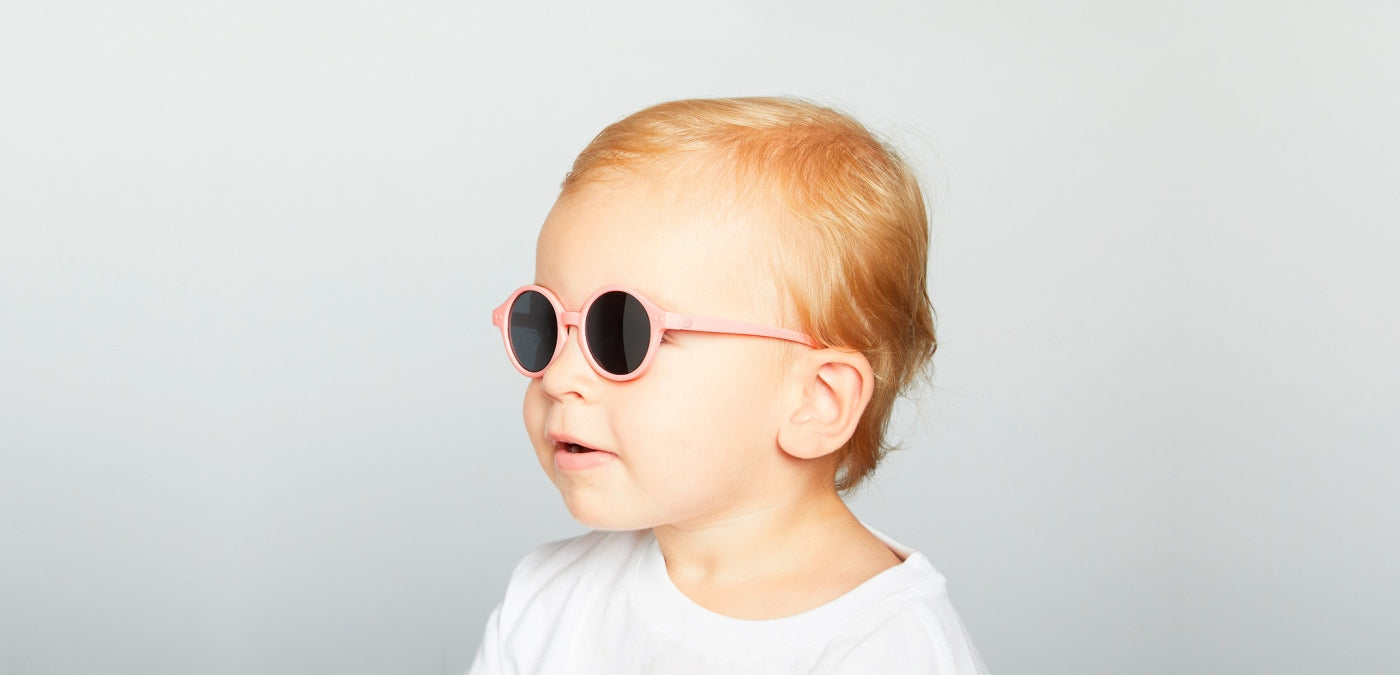 IZIPIZI SUNGLASSES KIDS PASTEL PINK