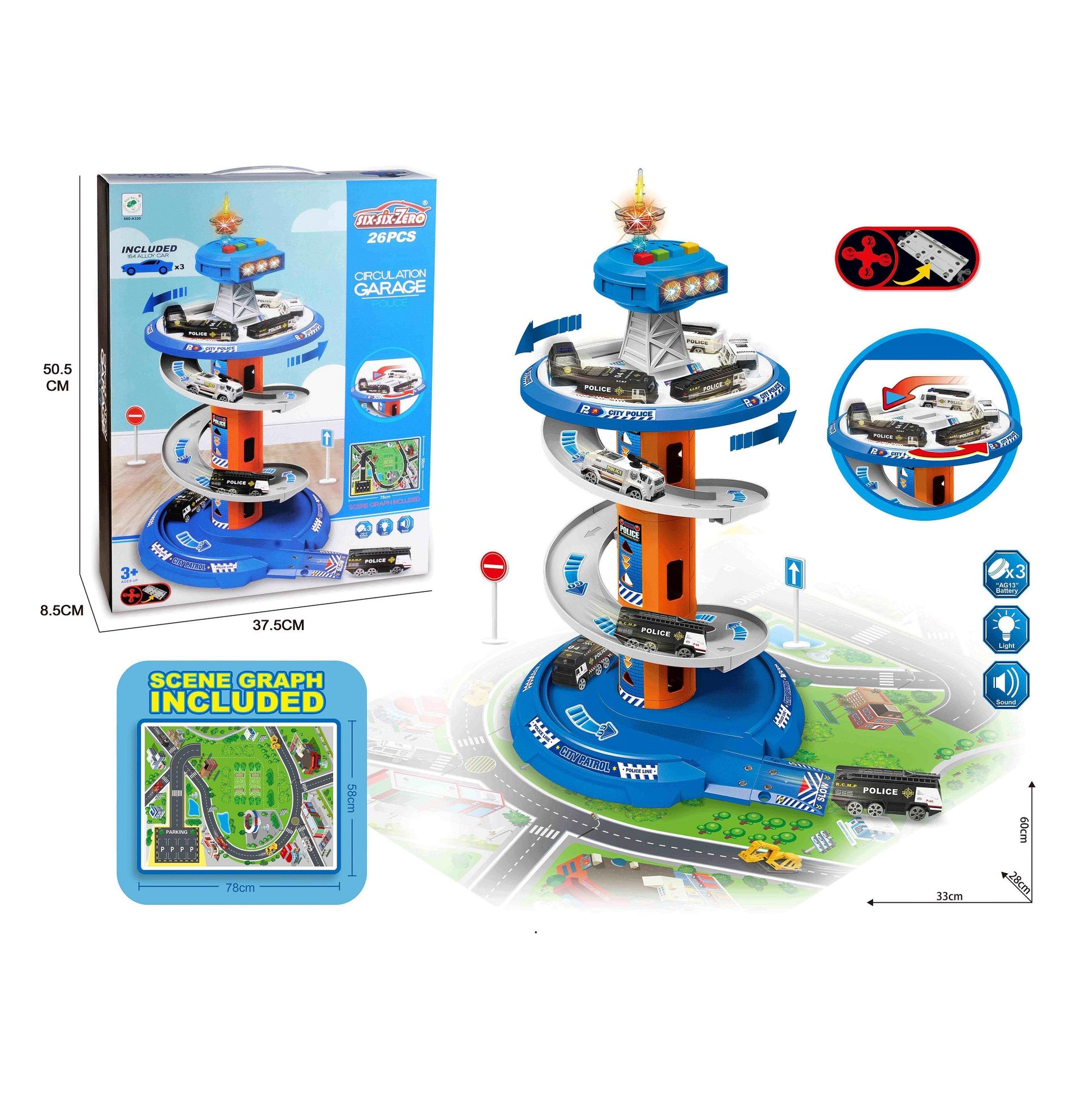 Handsome Circulation Garage 26pcs