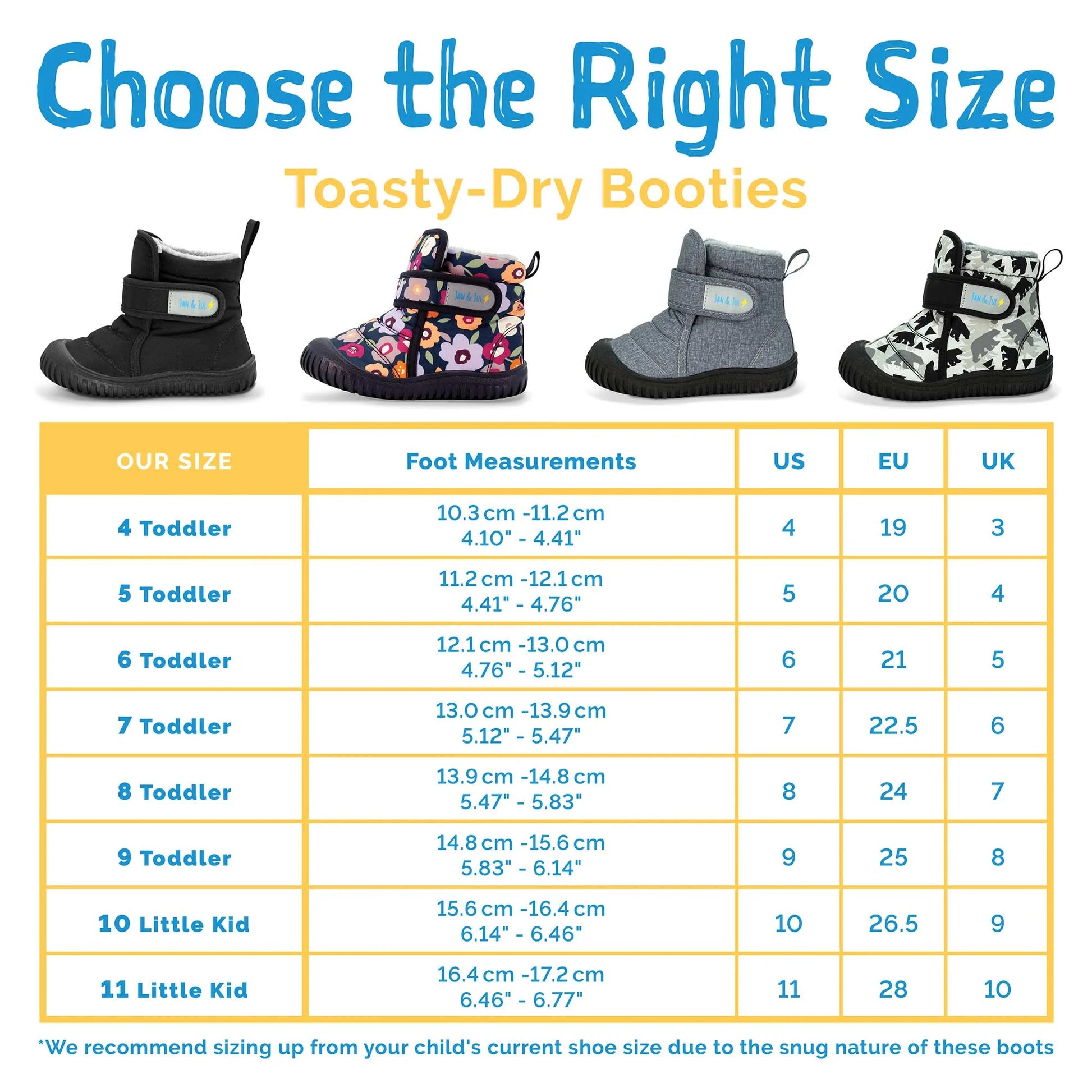 Jan & Jul Toasty Dry Booties Navy Forest