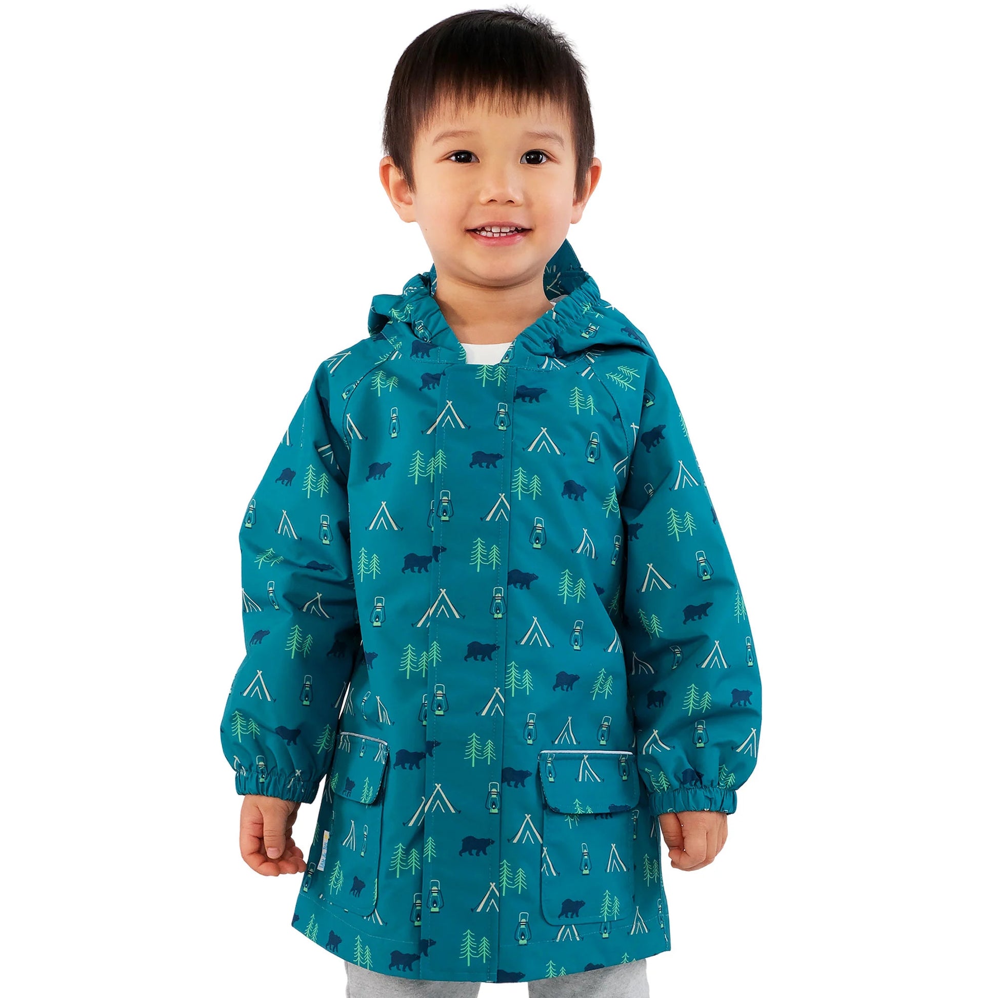JAN & JUL WATERPROOF PUDDLE DRY RAIN JACKET SUMMER CAMP