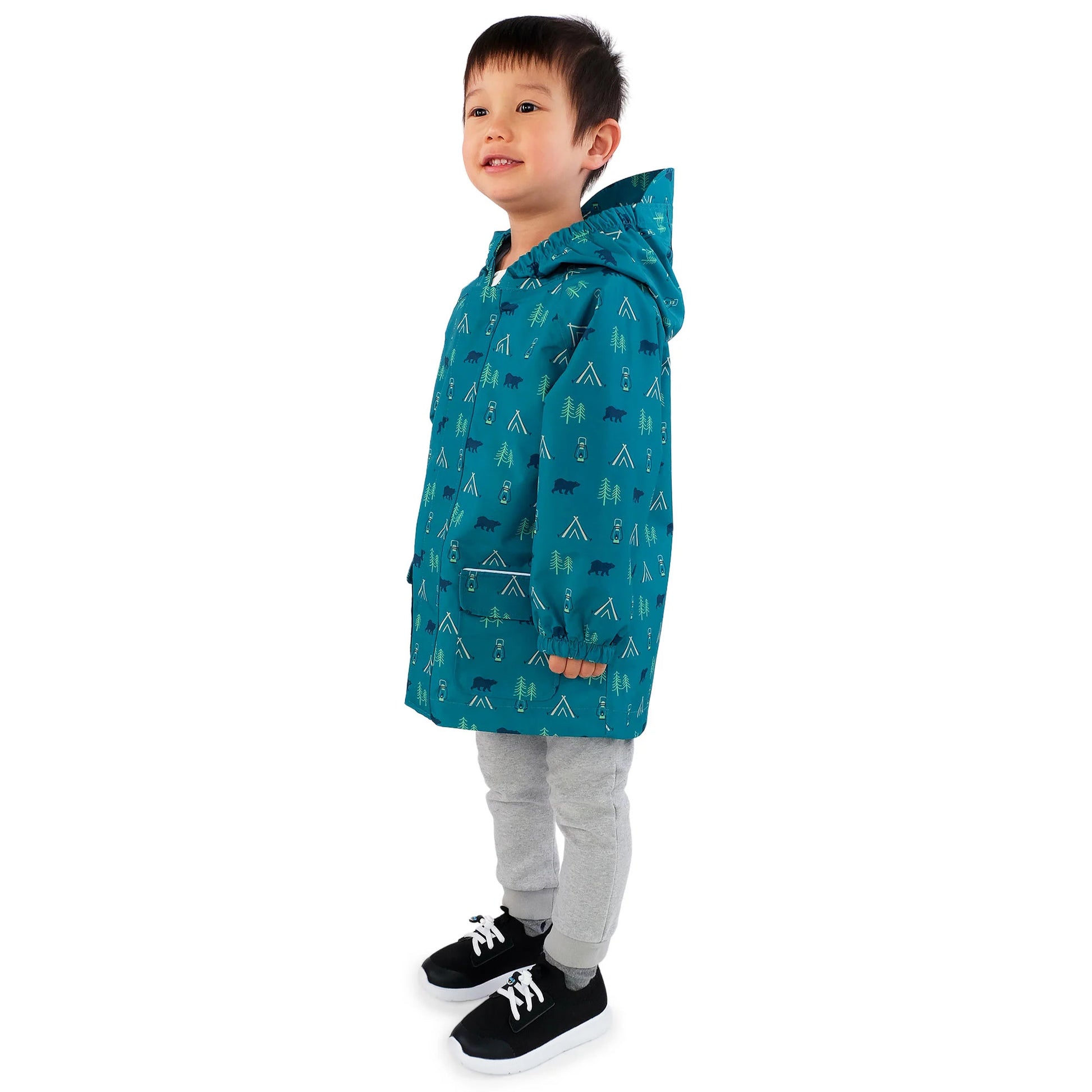 JAN & JUL WATERPROOF PUDDLE DRY RAIN JACKET SUMMER CAMP