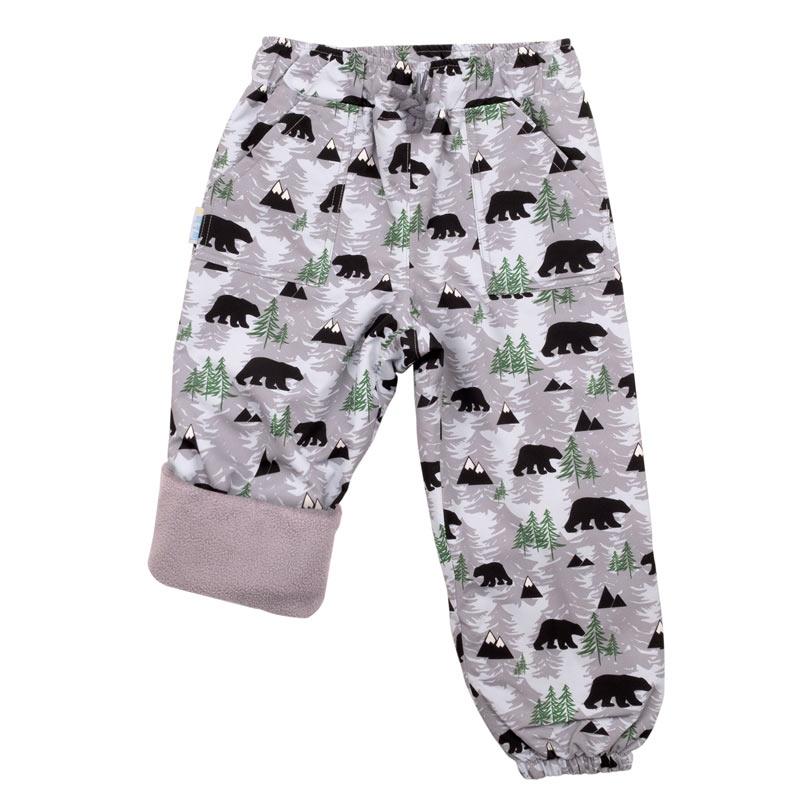 JAN & JUL WATERPROOF COZY DRY RAIN PANTS BEAR