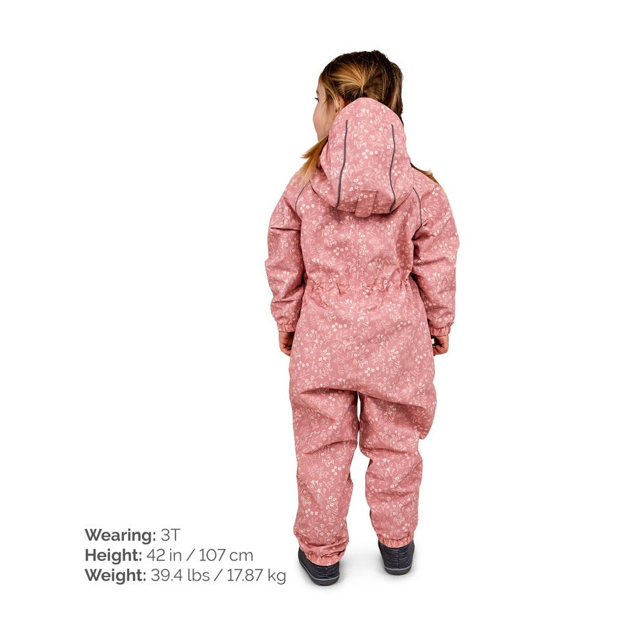 JAN & JUL WATERPROOF PUDDLE DRY RAIN SUIT PRAIRIE FLOWERS