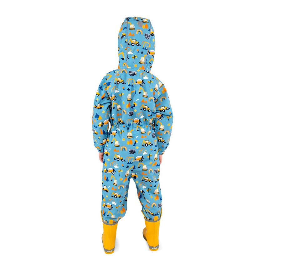 JAN & JUL WATERPROOF PUDDLE DRY RAIN SUIT UNDER CONSTRUCTION