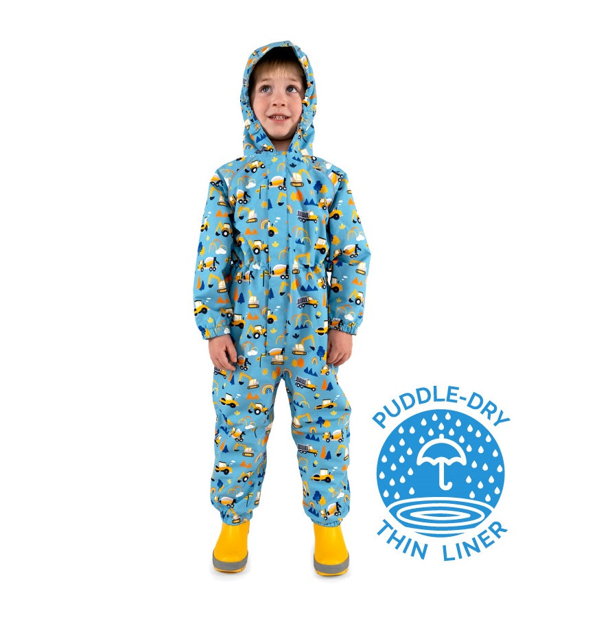 JAN & JUL WATERPROOF PUDDLE DRY RAIN SUIT UNDER CONSTRUCTION