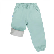 Jan & Jul Waterproof Cozy Dry Rain Pants Dusty Mint