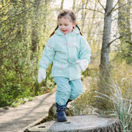 Jan & Jul Waterproof Cozy Dry Rain Pants Dusty Mint