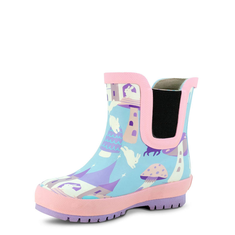 JAN & JUL PUDDLE-DRY RAIN BOOTS ENCHANTED( ELASTIC)