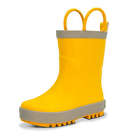 JAN & JUL PUDDLE DRY RAIN BOOTS YELLOW ( HANDLE)