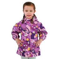 Jan & Jul Waterproof Cozy Dry Rain Jacket Purple Dream