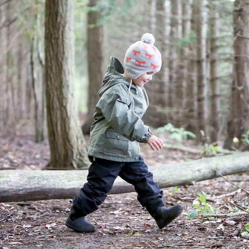 JAN & JUL WATERPROOF COZY DRY RAIN PANTS BLACK