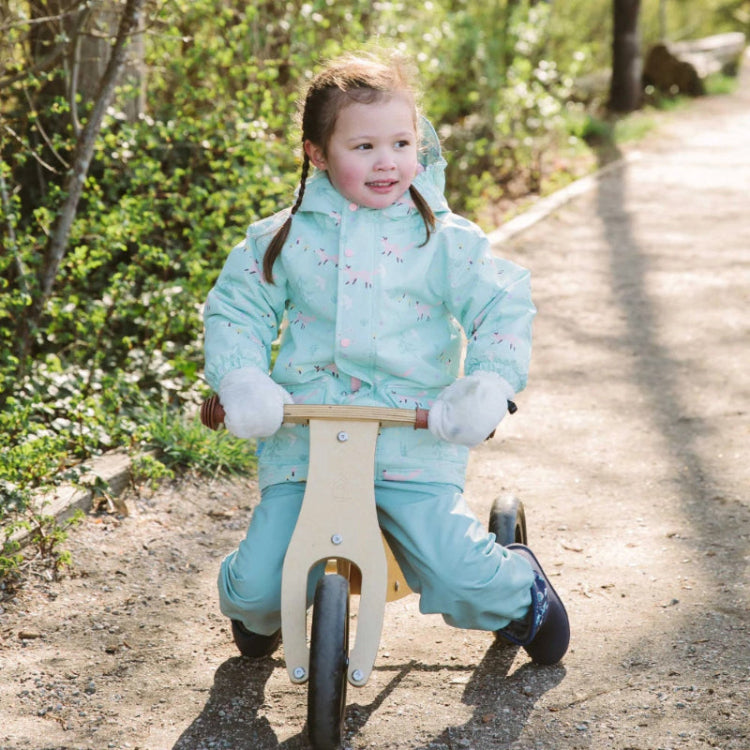 JAN & JUL WATERPROOF RAIN PANTS PUDDLE-DRY DUSTY MINT - baby enRoute