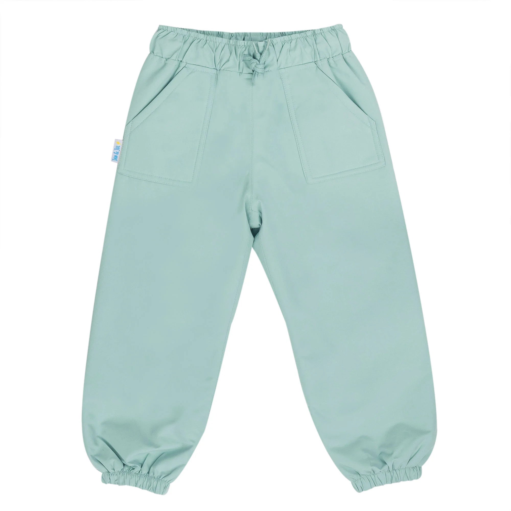 Jan & Jul Waterproof Puddle Dry Rain Pants Dusty Mint
