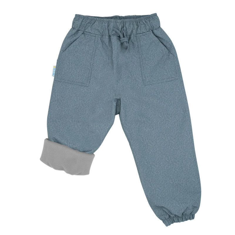 JAN & JUL WATERPROOF RAIN PANTS PUDDLE-DRY HEATHER GREY