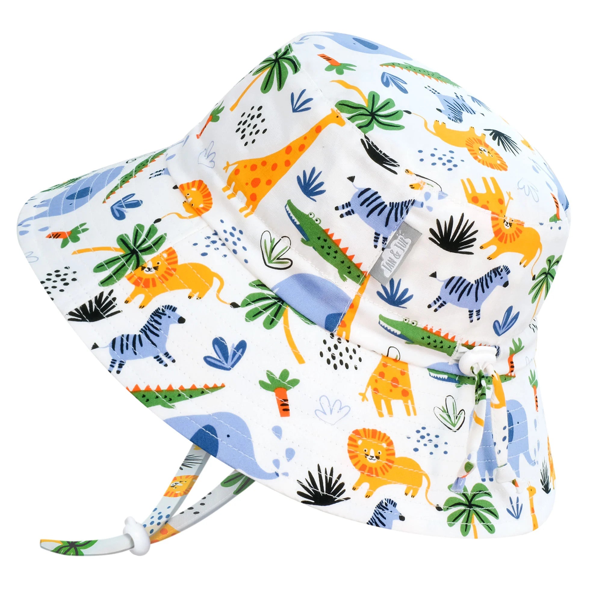 Jan & Jul Kids Cotton Bucket Hats Safari