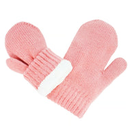 Jan & Jul Knit Mitten Dusty Pink