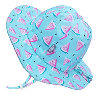 JAN & JUL COTTON FLOPPY HAT WATERMELON